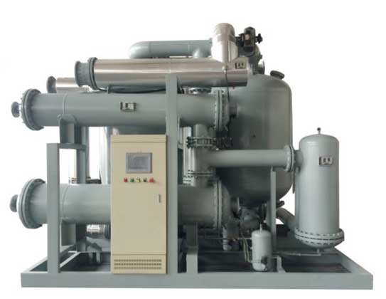 零氣耗壓縮熱再生吸附式壓縮空氣干燥機